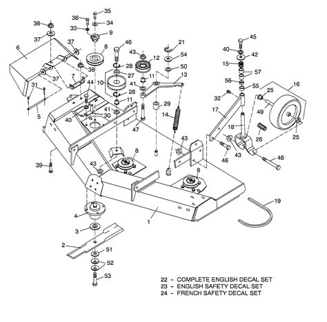 I 3-Pt. . Woods rd60 finish mower parts diagram